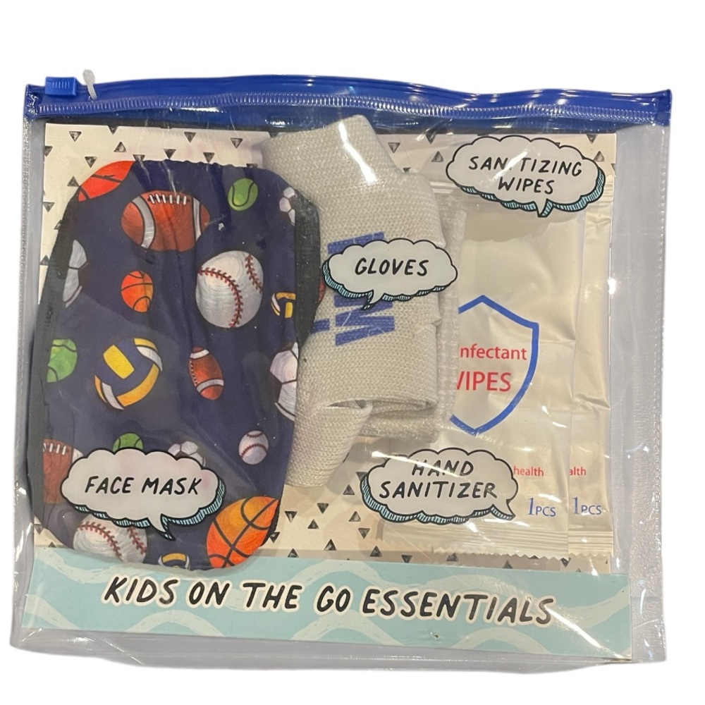 Kids On The Go Essentials Kit - Sports Theme